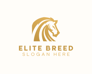 Stallion Horse Animal logo design