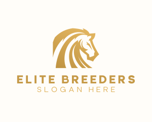 Stallion Horse Animal logo design