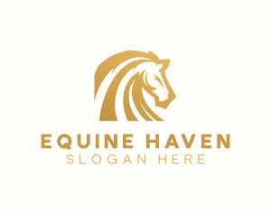 Stable - Stallion Horse Animal logo design