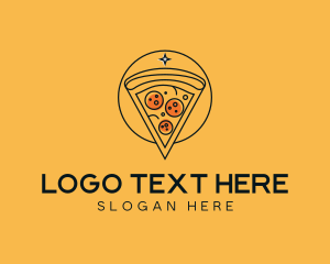 Pizzeria - Pizza Gourmet Pizzeria logo design