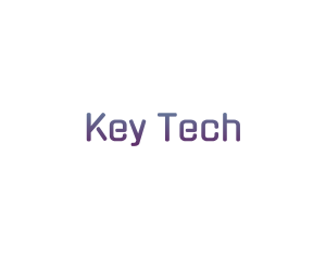 Tech Purple Gradient logo design