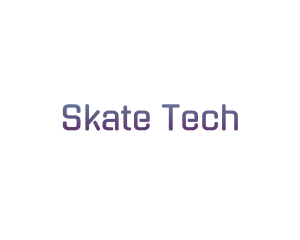 Tech Purple Gradient logo design