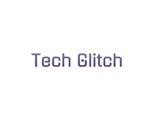 Tech Purple Gradient logo design