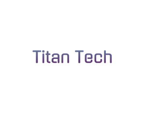 Tech Purple Gradient logo design