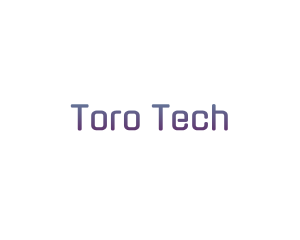 Tech Purple Gradient logo design