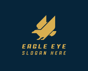 Flying Eagle Bird logo design