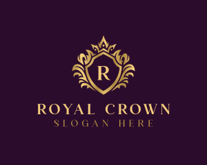 Royal Crest Shield logo design