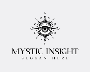 Sacred Spiritual Eye logo design