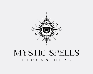 Sacred Spiritual Eye logo design