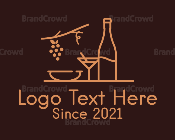 Sommelier Wine Tasting Logo