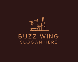 Sommelier Wine Tasting  logo design