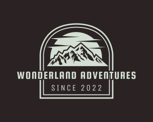 Mountain Sun Adventure logo design