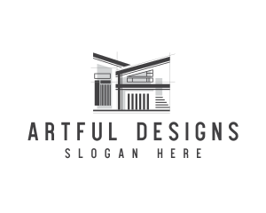 Interior Design Housing Developer logo design