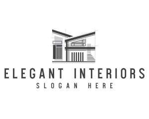 Interior Design Housing Developer logo design