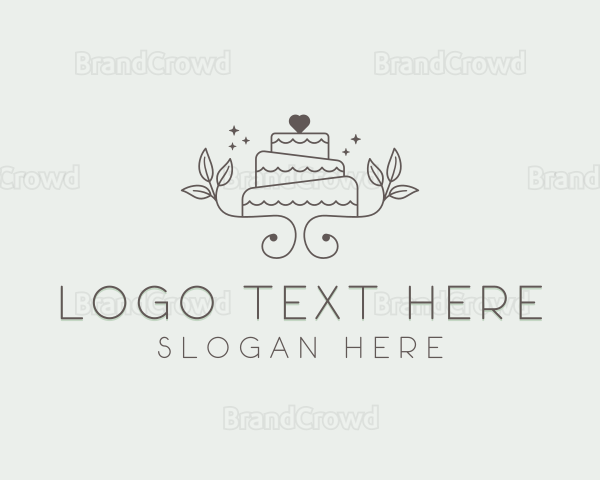 Baking Cake Dessert Logo