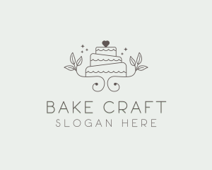 Baking Cake Dessert  logo design