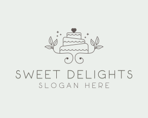 Baking Cake Dessert  logo design