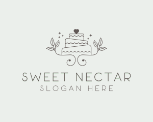 Baking Cake Dessert  logo design