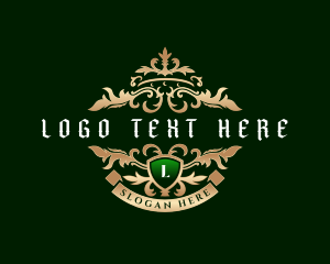 Premium - Royal Elegant Crest logo design