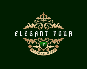 Royal Elegant Crest logo design