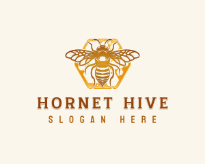 Hornet - Bee Hive Farm logo design