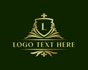 Ornate - Luxury Ornate Crest Shield logo design