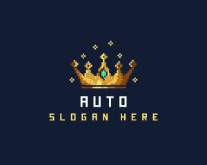 Pixel Royal Crown Logo