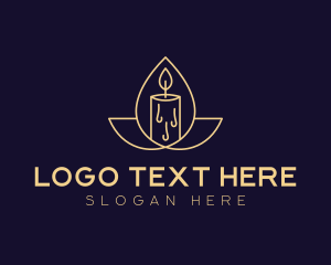 Candle - Artisanal Scented Candle logo design