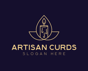 Artisanal Scented Candle logo design