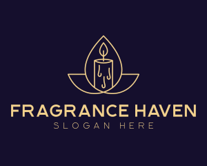 Scented - Artisanal Scented Candle logo design
