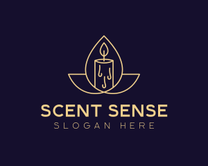 Artisanal Scented Candle logo design