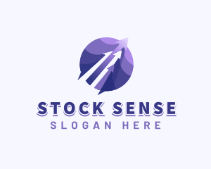 Stocks - Arrow Stocks Trading logo design