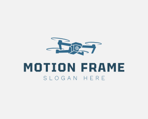 Flying Video Drone logo design