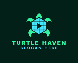 Turtle Media Player logo design