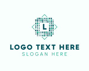 It Expert - Cyber Pixel Technology logo design