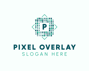 Cyber Pixel Technology logo design