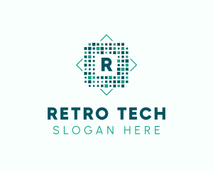 Cyber Pixel Technology logo design