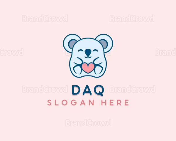 Koala Bear Heart Logo