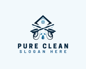 Residential Pressure Cleaning logo design