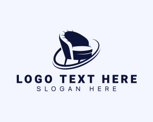 Lounge - Sofa Chair Lounge logo design