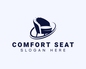 Sofa Chair Lounge logo design