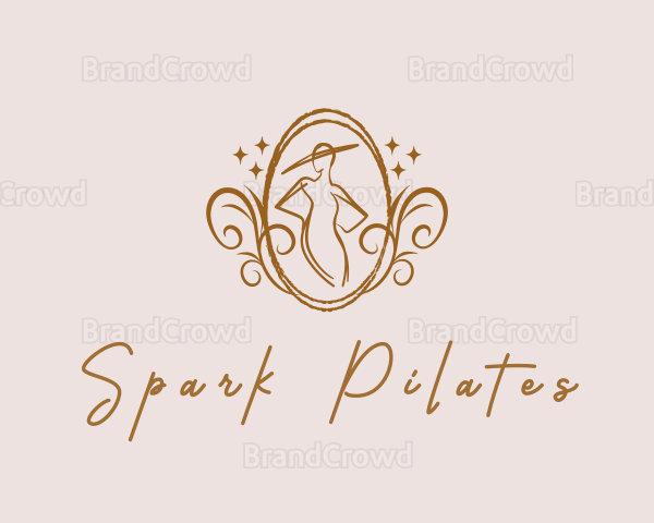 Fashion Designer Dress Logo