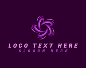 Spiral - Cooling Fan Circulation logo design