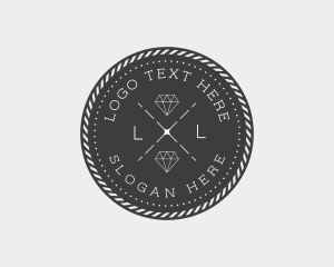 Company - Generic Hipster Badge logo design
