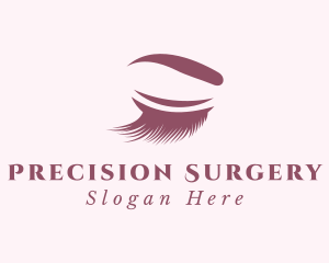 Eyelash & Eyebrow Beauty logo design