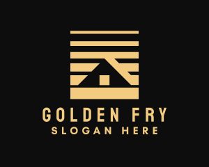 Golden Home Realty logo design