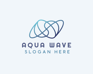 Creative Orbit Wave logo design