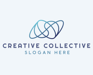 Creative Orbit Wave logo design