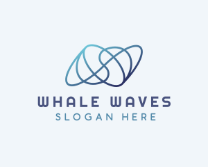 Creative Orbit Wave logo design