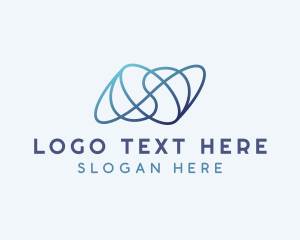 Technology - Creative Orbit Wave logo design